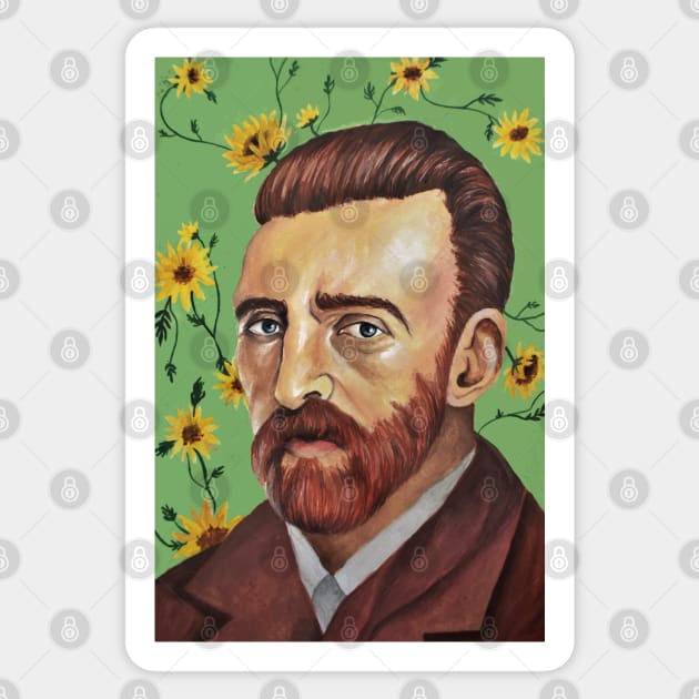 Vincent van Gogh I Sticker by TheArtsthete